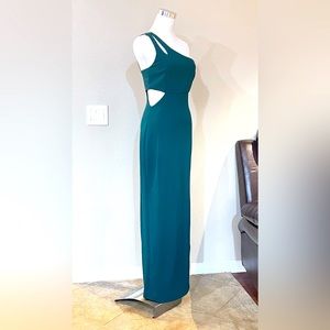 Radiate elegance with LuLu green dress